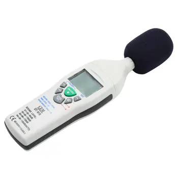 СЕМ DT-815 Диапазон на звука 30-130 db Ниво на шум, С аналогови изходи ac/ dc Измерване на нивото на Звука 31,5 Hz ~ 8 khz Подкрепа за микрофон