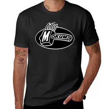 Тениска MOKUM RECORDS, черни тениски с аниме, тениски оверсайз, спортни ризи, прости бели тениски за мъже