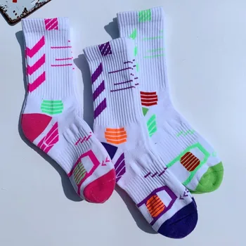 Чорапи Мъжки плюшени дебели баскетболни спортни чорапи памучни зимни чорапи