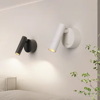 модерен led модерен кристална лампа gooseneck декоративни елементи за дома, домашни стенни лампи за помещения, led, с монтиран на стената лампа, ключ, монтиран на стената лампа за леглото