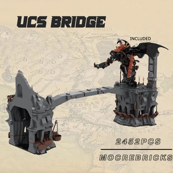 Известната Архитектура MOC Building Block Технология UCS Bridge Тухли Модел за сглобяване със собствените си ръце Креативна серия играчки за колекционери Подарък