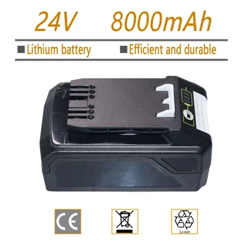 За да се литиево-йонна батерия 24V 8.0 AH/6.0 Ah/4.0 AH Greenworks (Greenworks Battery) 100% чисто нов