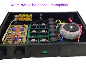 Схемно-балансиран предусилвател Naim NAC52 мощност 26 W съотношение сигнал-шум: 93 db, отличен звук