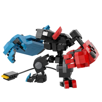 Трансформиращ растежен механичен робот Мультяшная игрова конзола Градивен елемент на модели играчки си САМ 