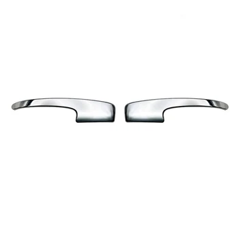 1 Чифт ABS Хром Сребристо Странично Огледало за обратно виждане В Ивица, Накладки, Стикер за Suzuki Soilo/Wagon R/Smile/Hustler/Alto 2021 +