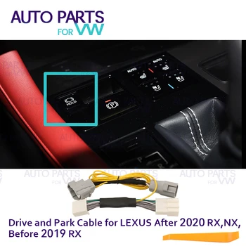 Автоматично Спиране на Стартиране на системата за управление на двигателя Сензор, изключване на датчиците, Кабелен автомобил с И Задържане при паркиране, Ляв/десен Волан за Lexus NX RX