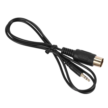 Висок клас Авто черен 13-пинов аудио кабел AUX IN, CD-чейнджър аксесоар вашата MP3 адаптер подходящ за Kenwood