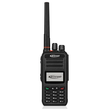 KIRISUN DP580 Джобно ново DMR-двустранно радио VHF 4 Вата с дисплей dmr walki talki