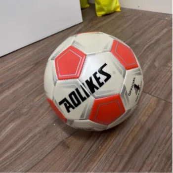 Размер на 4 Детски тренировъчен футболна топка от PVC, устойчив на удар, нескользящий Футболна топка, трайно машина за шиене, Футбол, за тренировки на закрито и на открито