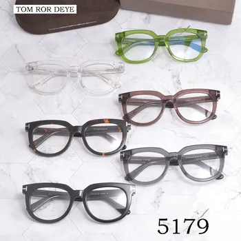 По-големи Размери, Реколта Рамки за очила Tom For Man, Оптични Очила Forde, Модни Ацетатные Дамски Очила при Късогледство Рецепта TF5179