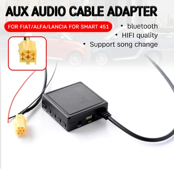 Кабел приемник, Bluetooth, Aux USB адаптер за свободни ръце микрофон, Aux за Alfa Romeo 159 за Fiat Grande Punto
