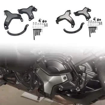 Защита на двигателя на мотоциклет Странична защита на двигателя на Мотоциклет От сблъсъци, защита от падане за Yamaha MT-09 Tracer 9 GT