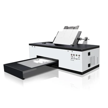 DTF-принтер формат А3 с термопереносом от ролка към рулону, печатащата глава 1390 L1800 и софтуер 10.03
