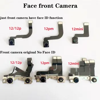 Оригинална предна камера за iPhone 12 pro max 12 mini Facetime Камера Сензор за близост Гъвкав кабел Face ID
