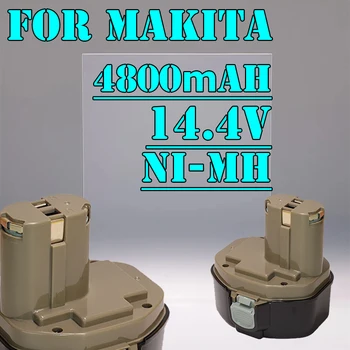 За Makita 14,4 v 4800 mah NI-MH Батерия за електрически инструменти MAKITA 14,4 v Батерия PA14, 1422, 1420 192600-1 6281D 6280D