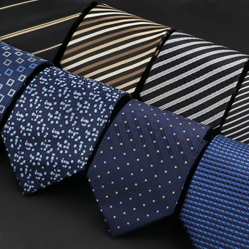 Нови Модни Мъжки Вратовръзки 8 см Цветен Ивица, Жаккардовый Вратовръзка в Клетката, Светло сиво, Розово, Черно, Gravatas, Монтиране на Сватбен Равенство На Работното Място