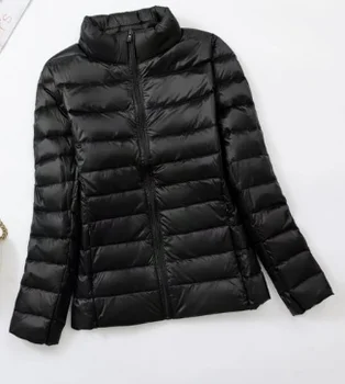 2023 в есенно-зимната нова шикозна яке с качулка, дълъг ръкав, свободно ежедневното однотонное гъст топло палто