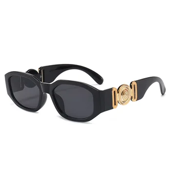 Малки Правоъгълни Слънчеви Очила Мъже, Жени Квадратни Слънчеви Очила Пътни Нюанси Реколта Ретро UV400 Люнета Soleil Femme Gafas De Sol