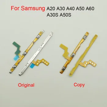 20 бр/лот превключвател за Изключване на Звука Гъвкав Кабел Лента За Samsung Galaxy A20 A30 A305F A40 A50 A505F A60 A30S A50S A507F