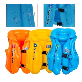 Детски Спасителни жилетки, Надуваеми бански костюми за момичета и момчета, плаващ жилетка за Плуване, Аксесоари за детски басейна