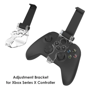 Безжичен геймпад Поставка за контролер със завъртане на 180 градуса Регулируема скоба за Xbox серия S Х Безжичен контролер за 6,5-инчов телефон