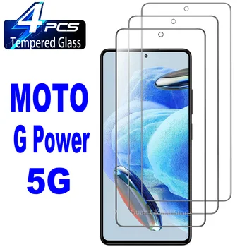 2/4 бр. Закалено стъкло за Motorola Moto G Power 5G Защитно стъкло фолио за екрана