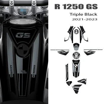 adventure r1250gs 2023 Аксесоари За мотоциклети 3D Комплект Стикери От епоксидна смола За BMW R 1250 GS Adventure Троен Черен 2023 R1250 GS