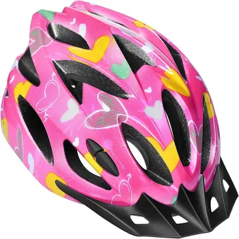 Лесен велосипеден шлем за възрастни, каска за планинско колоездене за мъже, Комфорт за жени с накладки и козирка, Сертифициран велосипеден шлем за възрастни