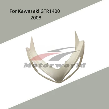 Мотоциклет Неокрашенный Главоболие Обтекател на Носа Предни Горния ABS Инжекционный обтекател за Kawasaki GTR1400 2008