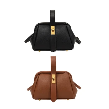 X4FF Стилна и лесна чанта корейски дизайн, чанта през рамо от изкуствена кожа, чанти през рамо за модерен индивидуалност