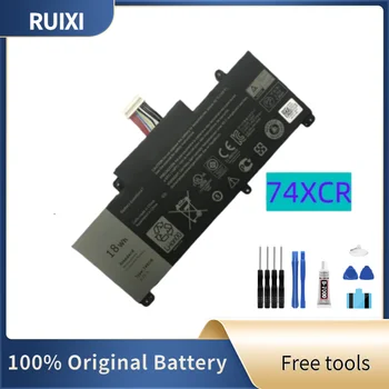 RUIXI Оригинална Батерия За лаптоп 74XCR 074XCR VXGP6 X1M2Y Venue 8 Pro 5830 Таблет 3,7 В 18 W + Безплатни инструменти