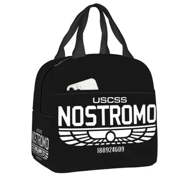 USCSS Alien Nostromo Изолирано чанта за Обяд Weyland Yutani Corp Преносим Охладител Термален Обяд-бокс за хранене За Къмпинг и Пътешествия