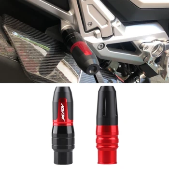 За Honda XADV750 XADV 750 2017-2021, Плъзгачи за отработените газове на рамката на мотоциклета, Аварийни накладки, защита от падане, червен