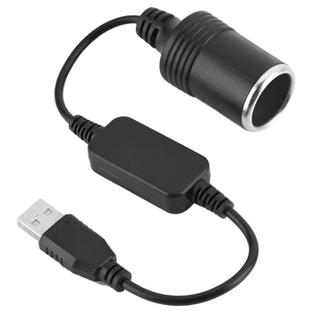 Конвертор USB 5V до 12V захранване на тахографа, запалки, USB през запалката