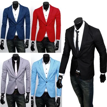 Мъжки корейската версия приталенного малък костюм, мъжки ежедневни малък костюм, модно мъжко палто, мъжки