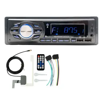 Стерео Радио Кола Стерео MP3-плейър С БТ LCD Единичен DIN Стерео MP3-плейър С БТ 5.0 FM/AM/DAB Радио За Кола