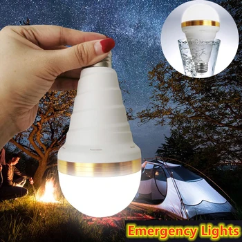 Спешна светодиодна лампа, акумулаторна лампа за външно домашно осветление, фенерче Bombillas 5w 7w 9w 15w