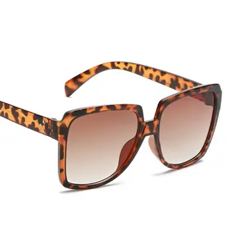 Негабаритная Квадратни Рамки за Слънчеви очила Унисекс, покупка на открито, Модерен Дизайн, Женски градиентные очила с UV400 Gafas De Sol