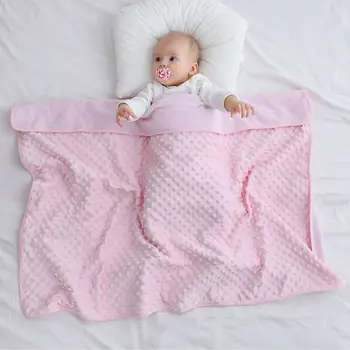 Детско Пролетно-есенно-зимния двухслойное одеяло за новородени