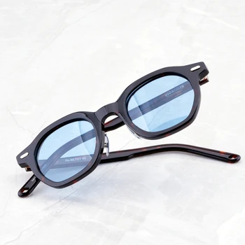 Директна продажба с фабрика, модерни vintage слънчеви очила Betsy, твърди ацетатные поляризирани лещи UV400, Нередовен полигональный стил, жени, мъже, Високо Качество