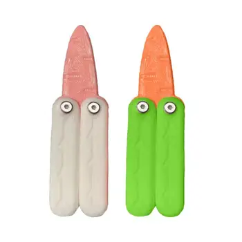 3D Морков Гравитационный отварачка, играчки-неспокойни, Многофункционални уреди за почивка, Нажимная карта, Малка Играчка Гравитационный нож, Плюшени Морков нож