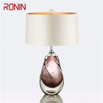 Креативна настолна лампа RONIN, модерна led декоративна настолна лампа за дома, прикроватной нощни шкафчета, спални