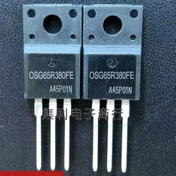 3 бр./лот, OSG65R380FE, 65R380 TO-220F, 11A 600V MOSFET, в наличност