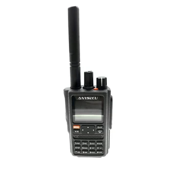 Anysecu UVF10plus 【F8/F8plus】 GPS 6-лентов радио с двоен дисплей, Dual режим на готовност, 999-канален многолентови Многофункционален DTMF VOX SOS