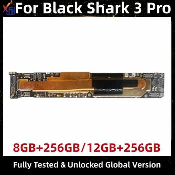 Дънна платка за Xiaomi Black Shark 3 Pro, 256 GB, дънна Платка 5G, Оригинален, Разблокированная дънната платка, SHARK MBU-A0