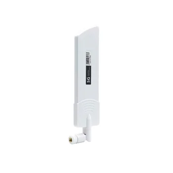 1БР 5G/3G/4G/GSM Полнодиапазонный Лепило-молив Omni Smart Meter Wireless Модул рутер с коефициент на усилване 40DBi Антена, бяла SMA Plug