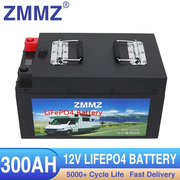 Вградена литиево-желязо-фосфатный батерия BMS 12V 300Ah LiFePO4 Cells За подмяна на по-голямата част резервно копие на източник за домашно съхранение на енергия