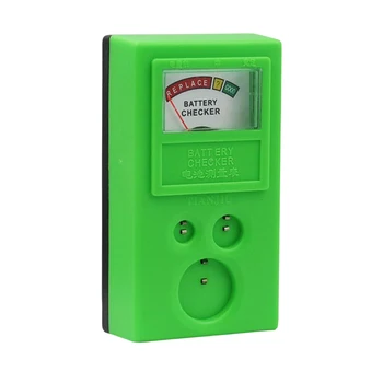 Тестер за зареждане на батерията за монети Професионален уред за измерване на заряд на батерията Лесен за използване, Лесен инструмент за ремонт на оборудване Аксесоар