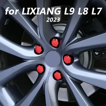 за LIXIANG L8 L9 L7 2023 аксесоари за външни облицовки на автомобила, болтове на главината на колелото, защитна капачка, капачка 