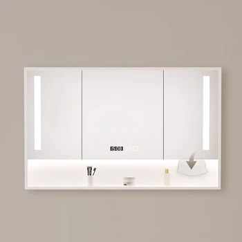 Огледални Шкафове За съхранение на козметика в банята, Органайзер За Съхранение на Козметични Огледала, Компактни шкафове